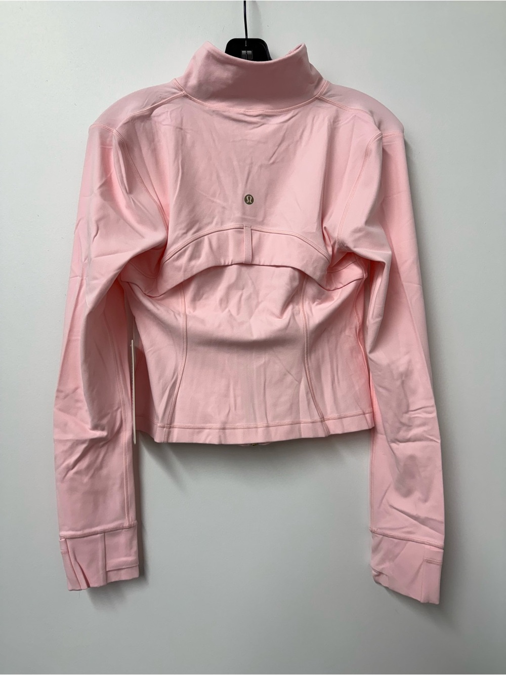 Define Cropped Jacket Nulu in Blush Quartz/Gold - Picture 2 of 6